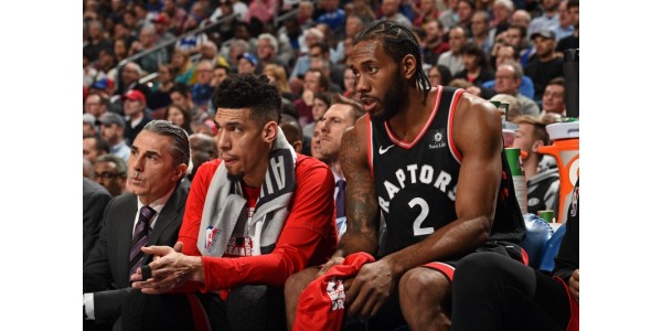 Danny Green tukee hiljaa Leonardia