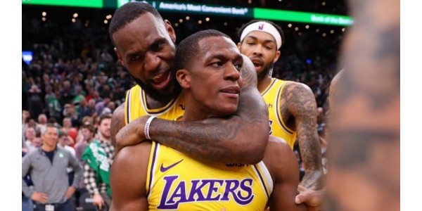 Rondo auttoi Lakersia voittamaan merkittävän pelin
